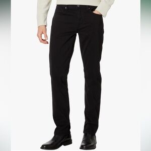 BlankNYC Men’s Wooster Twill Pants in color Duffel Bag (Black)